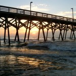 An ocean sunrise